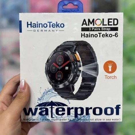 ✅ ساعت هوشمند Hainoteko مدل Hainoteko-6