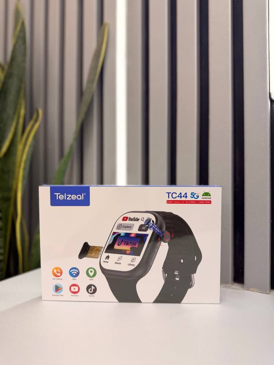 ساعت هوشمند سیمکارت خور TC44 اصلی حافظه داخلی 64 گیگ دوربین دار قیمت عالی