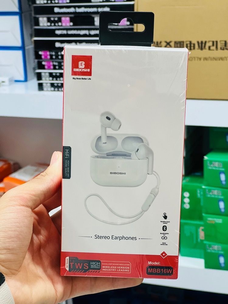 ایرپاد Biboshi مدل MBB16W  کیفیت فوق العاده   پک و بسته بندی شیک