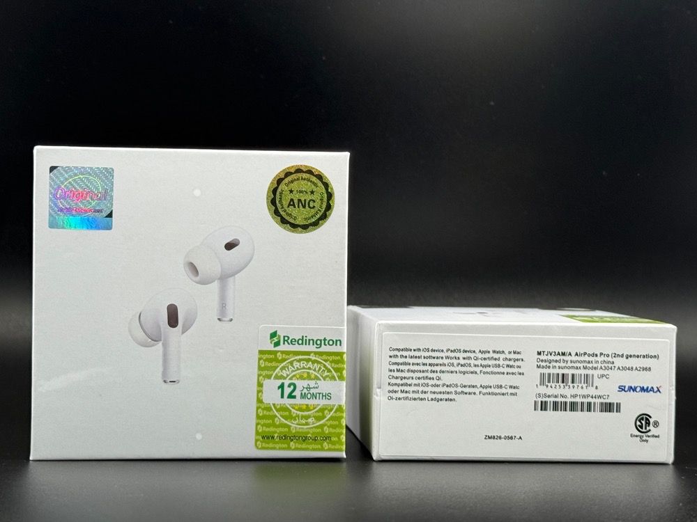 ایرپاد برند  SUNOMAX مدل Airpod  pro2   ایرپاد پرو 2 سانو مکس  کیفیت موزیک در حد اورجینال  سایز باطری اورجینال  کیفیت تضمینی و درجه یک