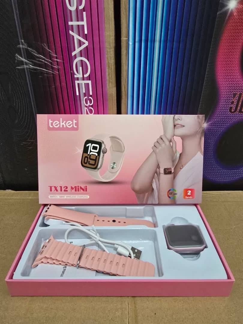 ساعت هوشمند TX12_Mini دخترانه دارای 2 بند