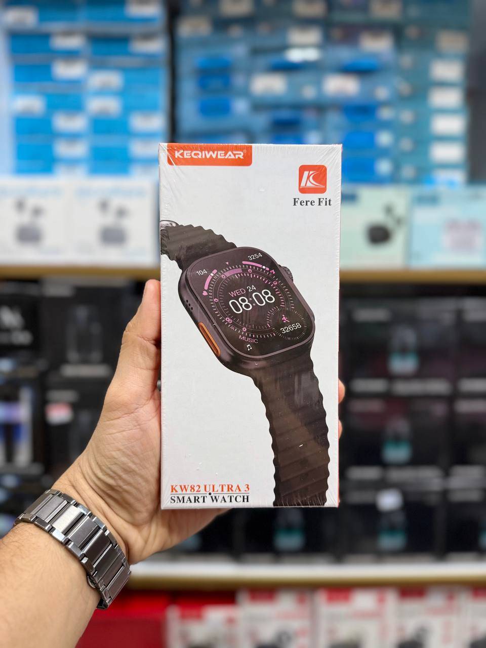ساعت هوشمند Keqiwear مدل Kw82 Ultra3