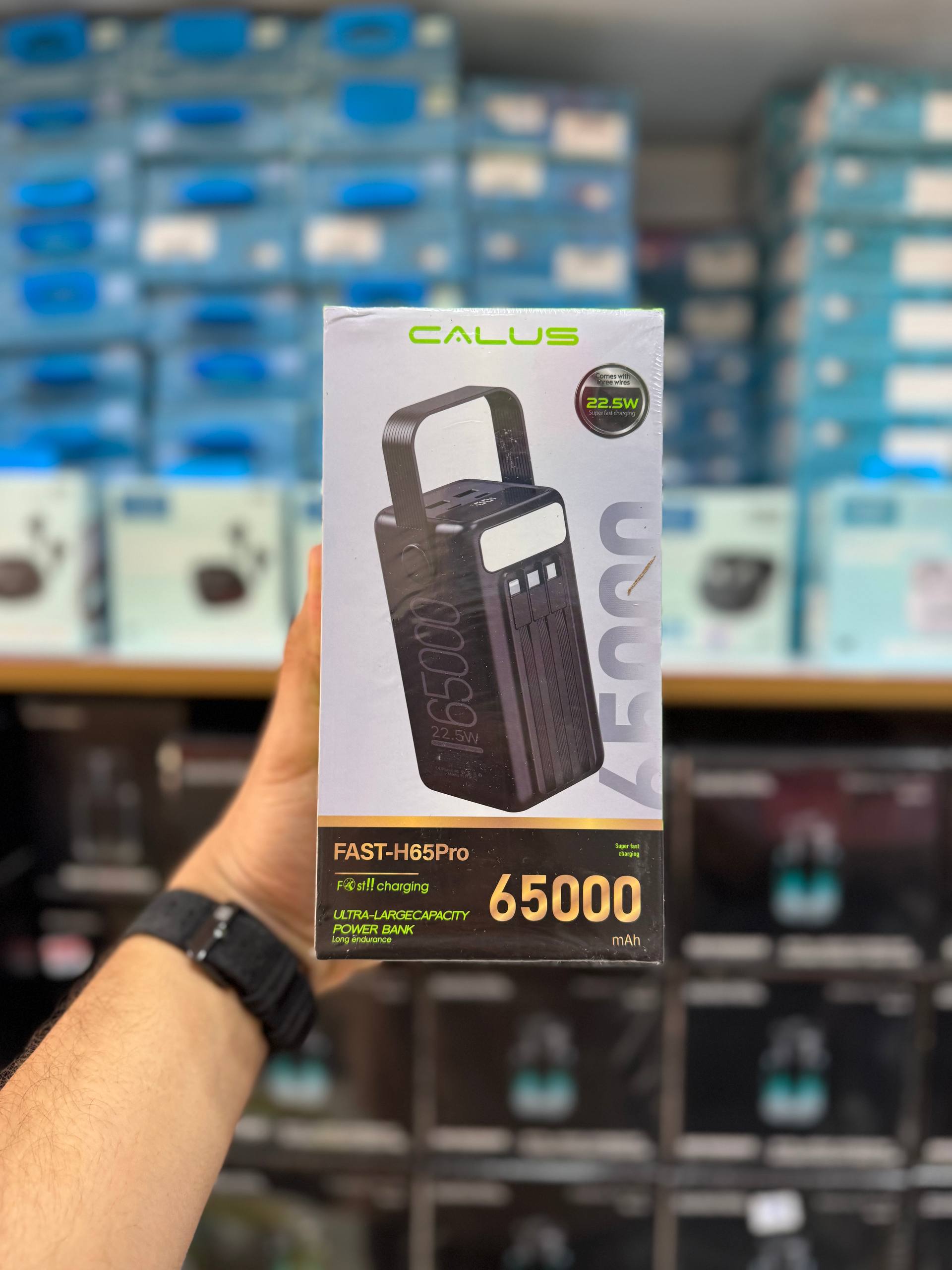 پاوربانک 6500 Calus مدل Fast-H65 Pro