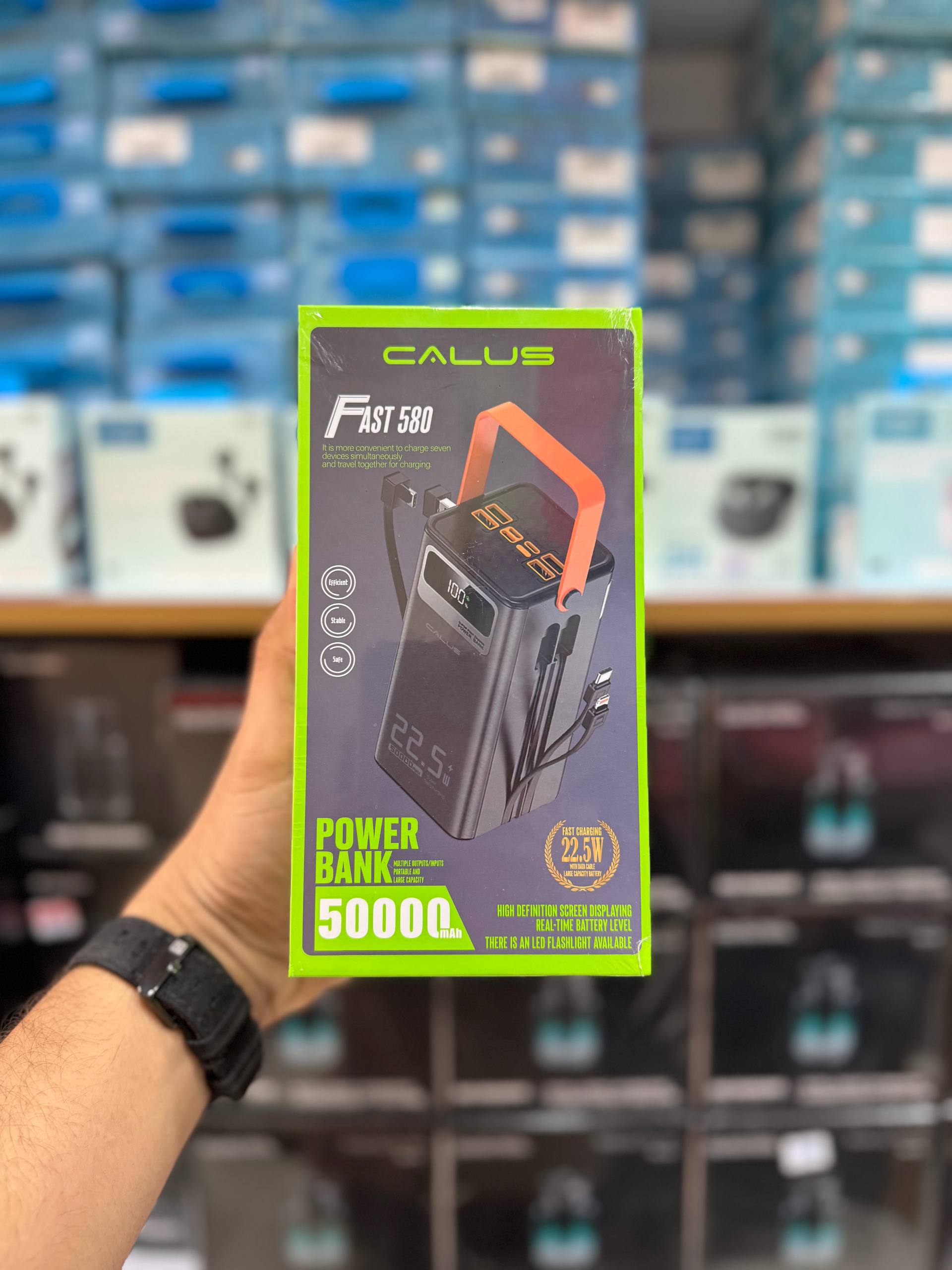 پاوربانک 50 هزار Calus مدل Fast580