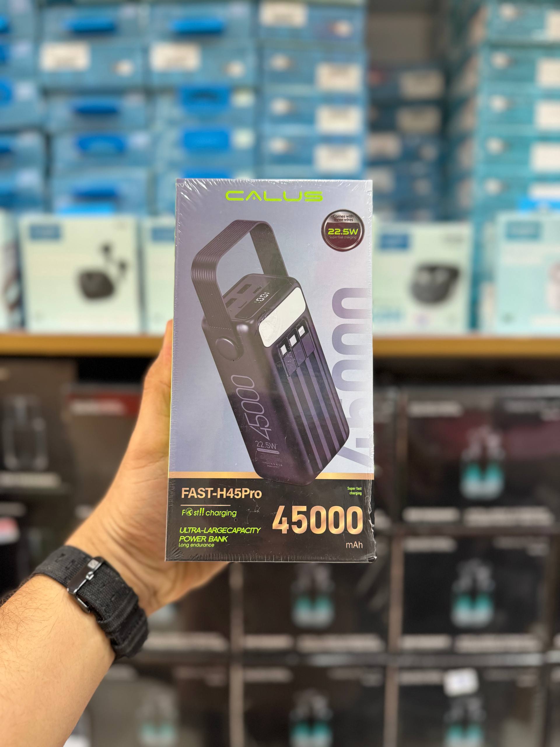 پاوربانک 45هزار Calus مدل Fast-H45 Pro