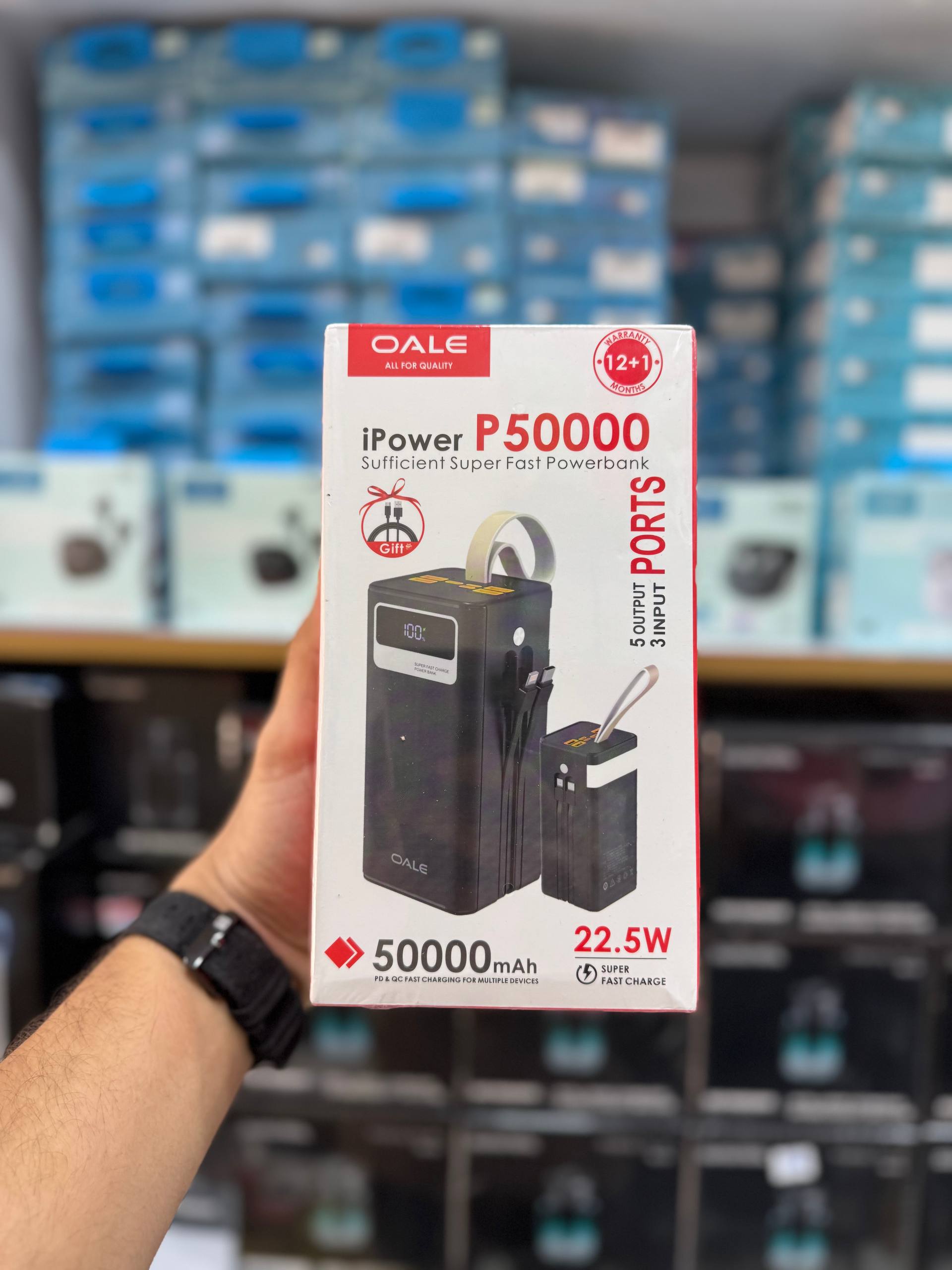 پاوربانک 50هزار Oale مدل P50000