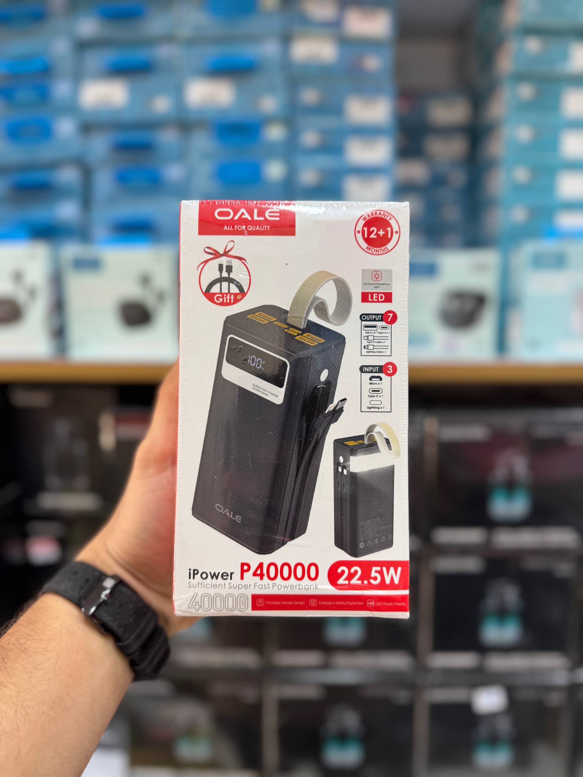 پاوربانک 40هزار Oale مدل P40000