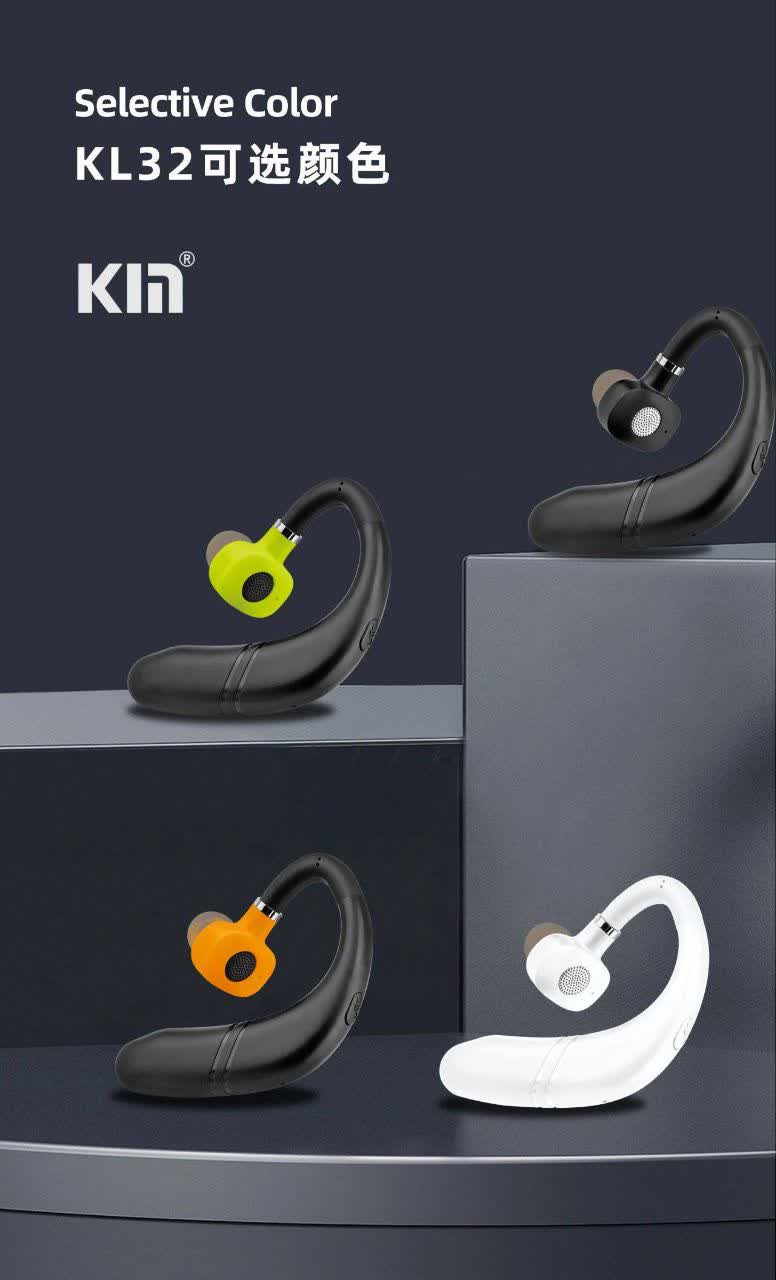 ایرپاد بلوتوث تک گوش KM مدل L-32  کیفیت عالی برای مکالمه و موزیک  نگهداری شارژ عالی  رنگبندی