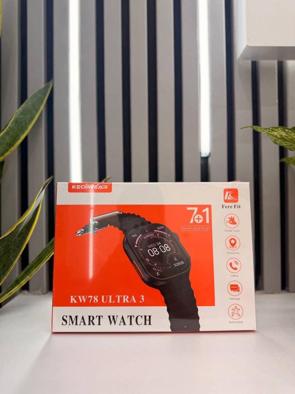 ساعت هوشمند Keqiwear مدل Kw78 Ultra3