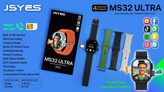 ساعت هوشمند سیمکارت خور JSYES مدل MS32 ULTRA دوربین دار و سیم کارت خور