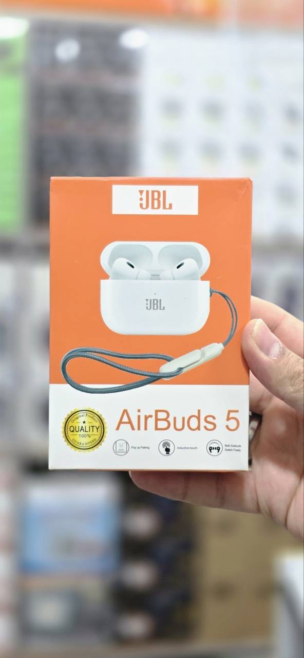 ایرپاد پرو لوگو JBL مدل AirBuds 5
