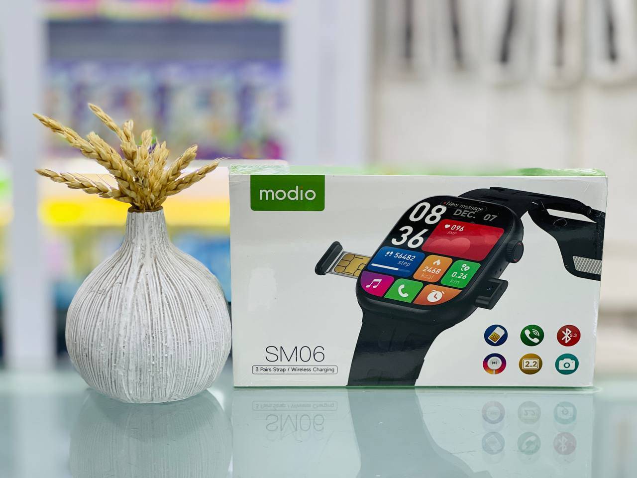 ساعت هوشمند سیمکارت خور Modio SM06 به همراه ریجستری داعمی