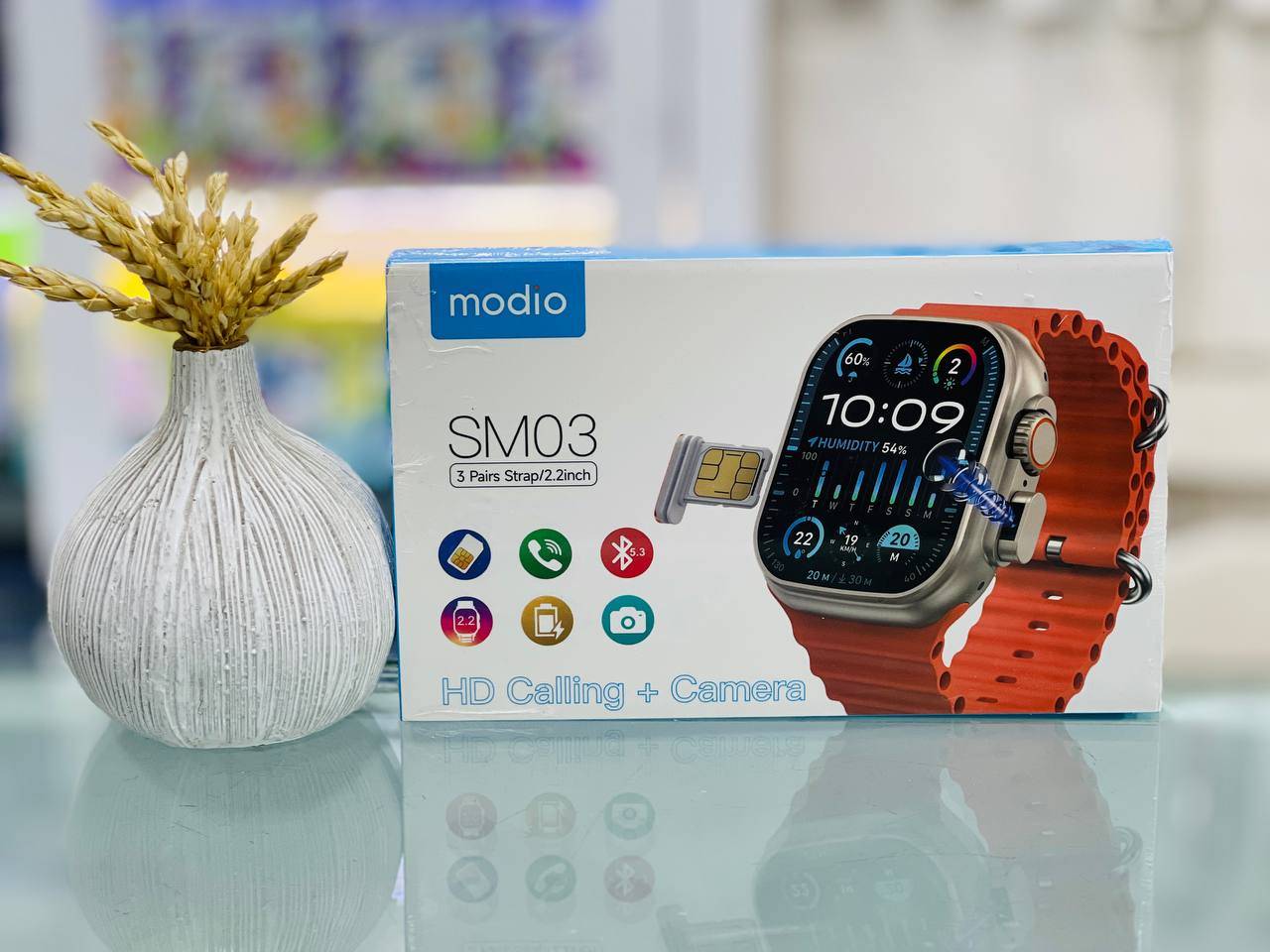 ساعت هوشمند سیم کارتخور مودیو مدل Modio SM03