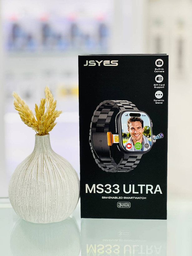ساعت هوشمند سیم کارت خور مدل MS33 ULTRA