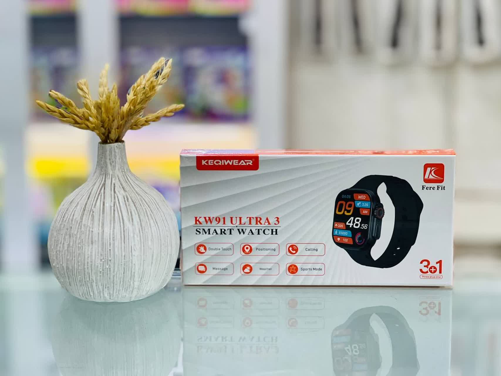 ساعت هوشمند برند KEQIWEAR مدل KW91 Ultra3