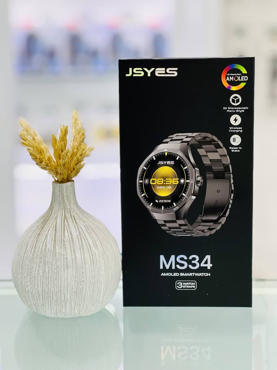 ساعت هوشمند برند JSYES مدل Ms34