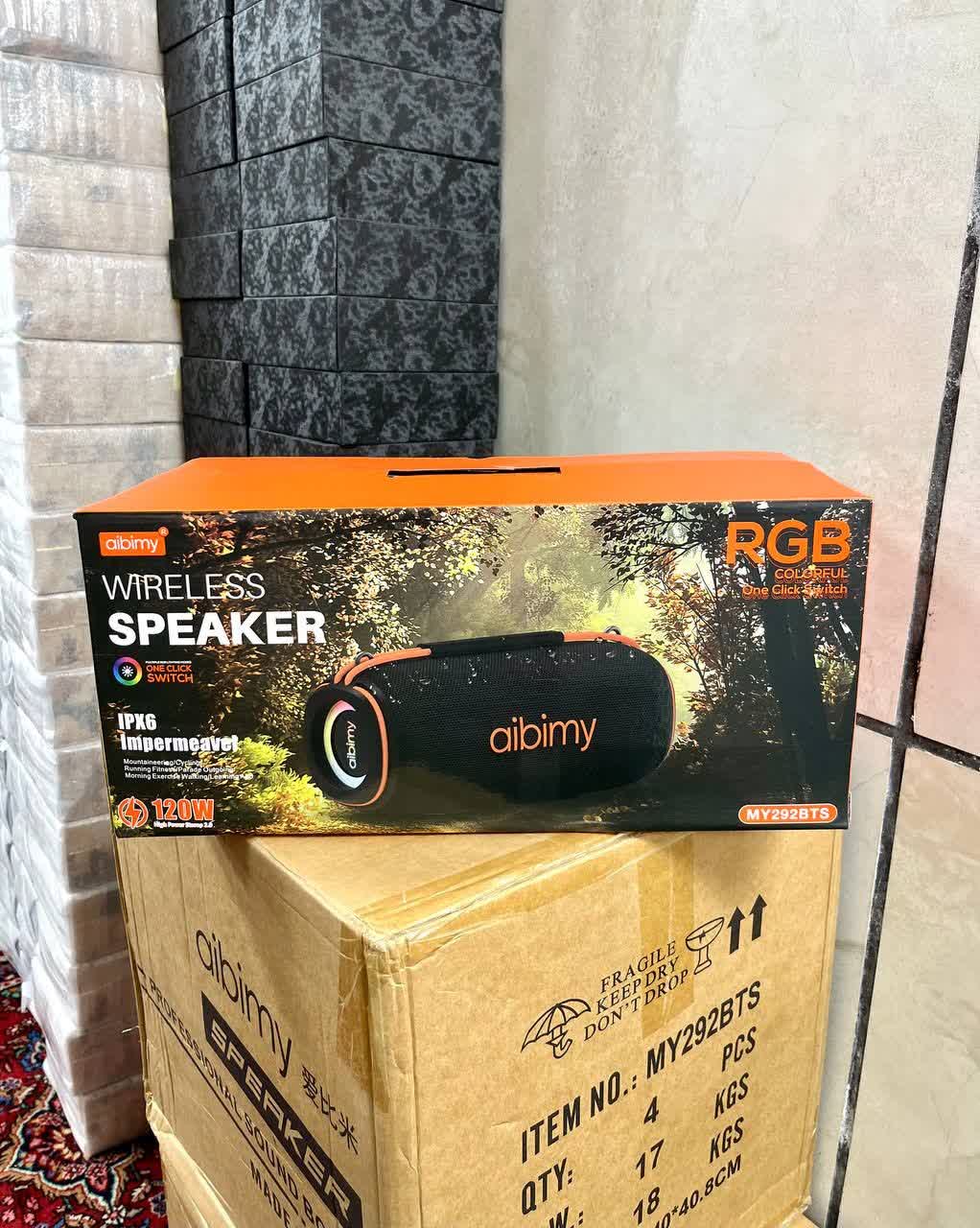 اسپیکر ضدآب بلوتوثی برند aibimy مدل MY292BTS