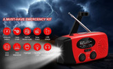 اسپیکر و رادیو حرفهایی مدل Solar crank Radio
