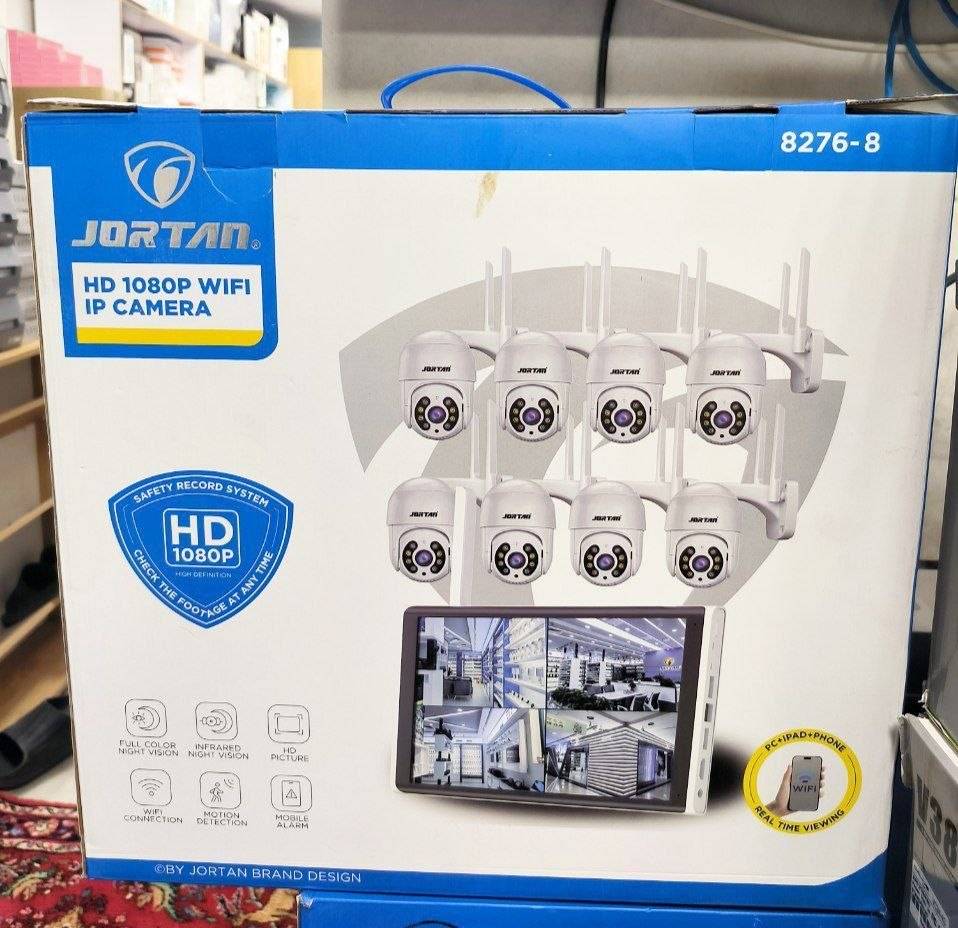دوربین مداربسته چندتایی دارای حسگرحرارتی و چهره Jortan مدل JT-8276-4PXM