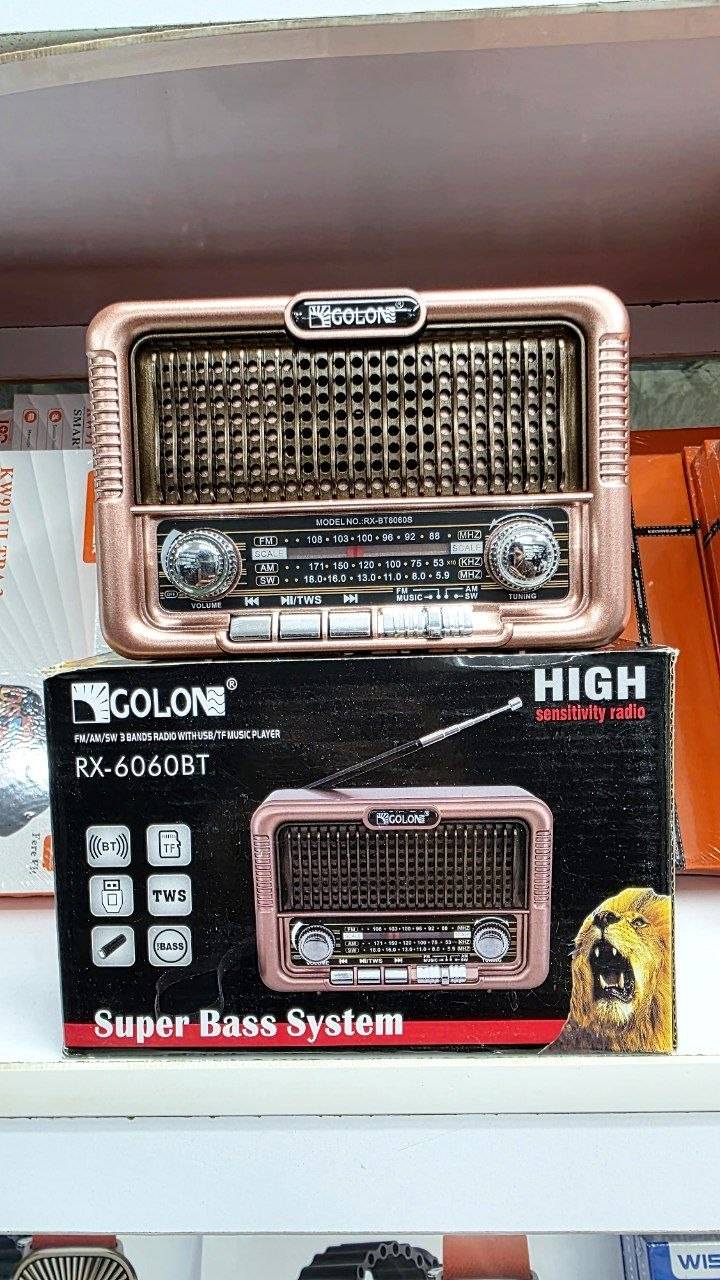 رادیو مدل Rx6060 برند Golon