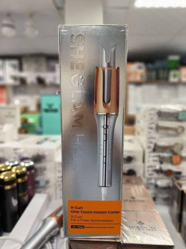 فرکننده موی اتوماتیک شیگلم مدل It-Curl One-Touch Instant Curler 32mm اصل